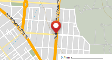 Location of business on map