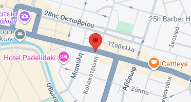 Location of business on map