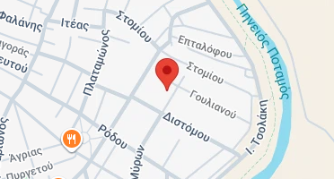 Location of business on map