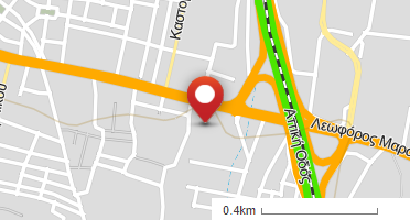 Location of business on map
