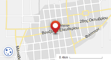 Location of business on map