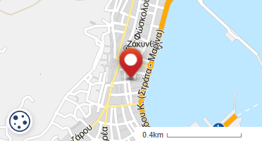 Location of business on map