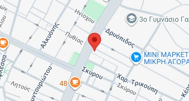 Location of business on map