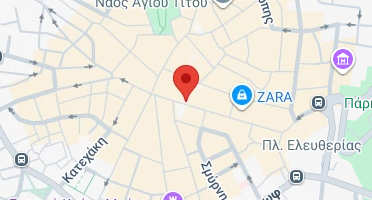 Location of business on map