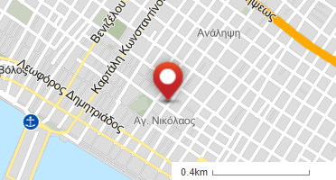 Location of business on map