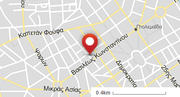 Χάρτης και σημείο της επιχείρησης