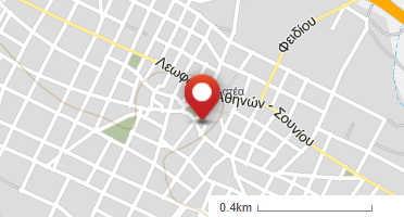 Location of business on map