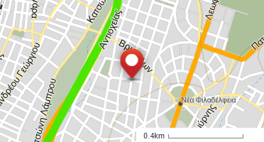 Location of business on map