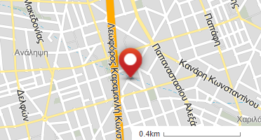 Location of business on map