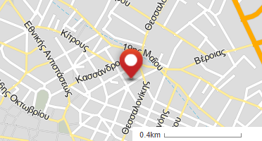 Location of business on map