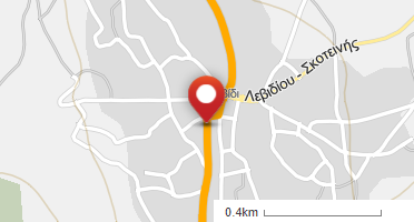 Location of business on map