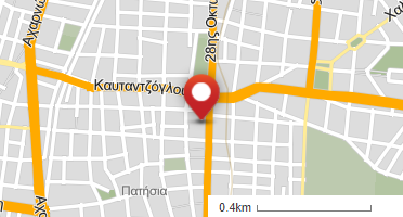 Location of business on map