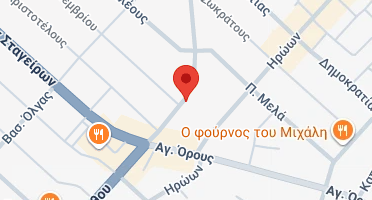 Χάρτης και σημείο της επιχείρησης
