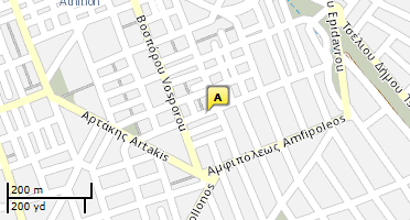 Location of business on map