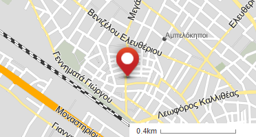 Location of business on map