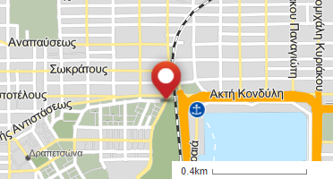 Location of business on map