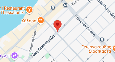 Location of business on map