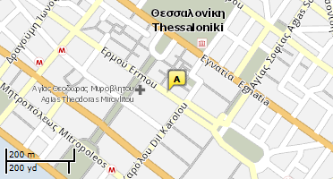 Χάρτης και σημείο της επιχείρησης