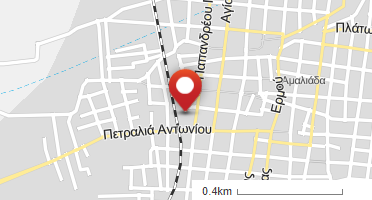 Location of business on map