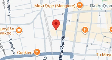 Location of business on map