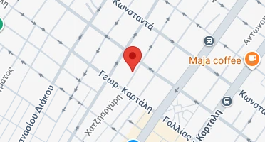 Location of business on map