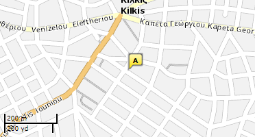 Location of business on map