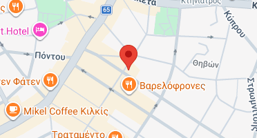 Location of business on map