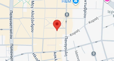 Location of business on map