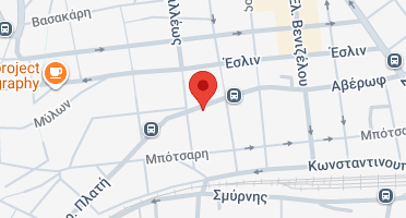 Location of business on map