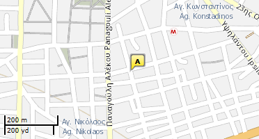 Location of business on map