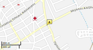 Location of business on map