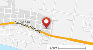 Location of business on map