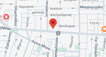 Location of business on map