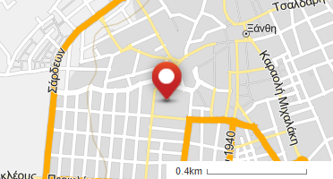 Location of business on map