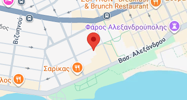 Location of business on map