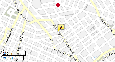 Location of business on map