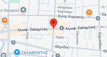 Location of business on map