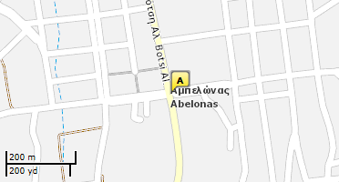 Location of business on map