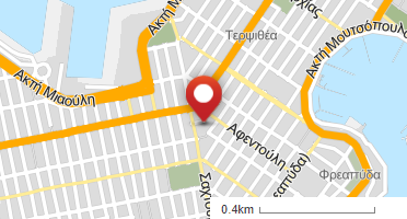 Location of business on map