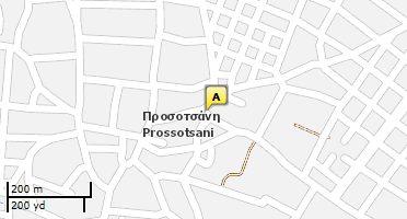 Location of business on map