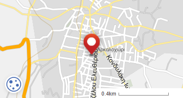 Location of business on map