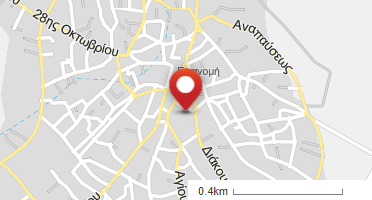 Location of business on map