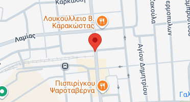 Location of business on map