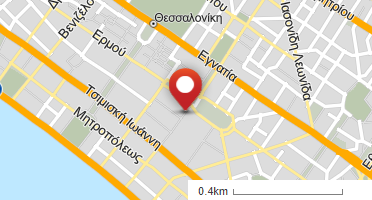 Location of business on map