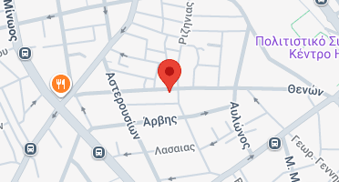 Location of business on map