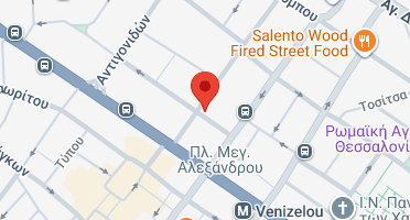 Location of business on map