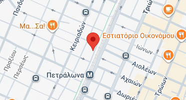 Location of business on map