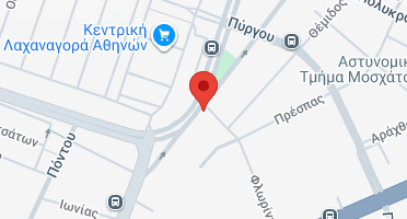 Location of business on map