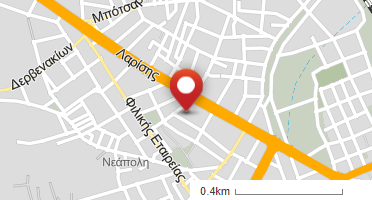 Χάρτης και σημείο της επιχείρησης