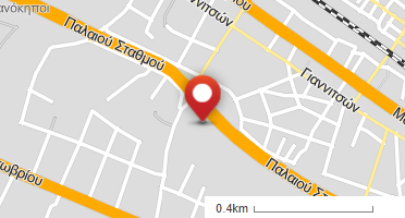 Location of business on map
